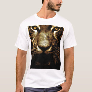 Tiger Ögon Manar vitvit T-Shirt