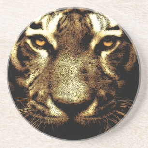 Tiger Ögon Sandstone Drink Underlägg