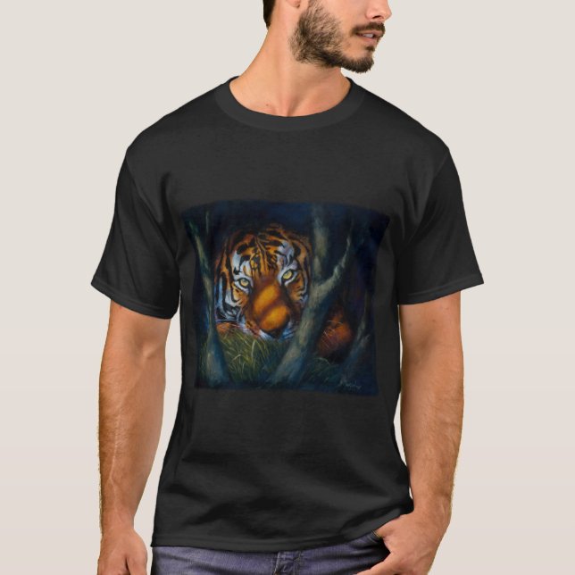 Tiger Ögon T-Shirt (Framsida)