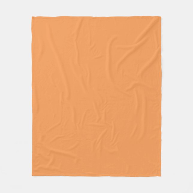 Tiger Orange Fleece Blanket (Framsidan)