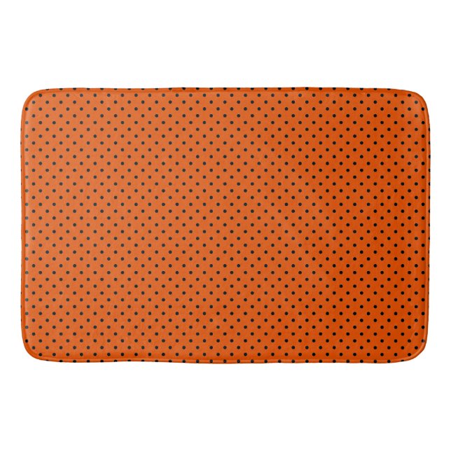 Tiger Orange och Svarta Prickar   Badrumsmatta (Framsidan)