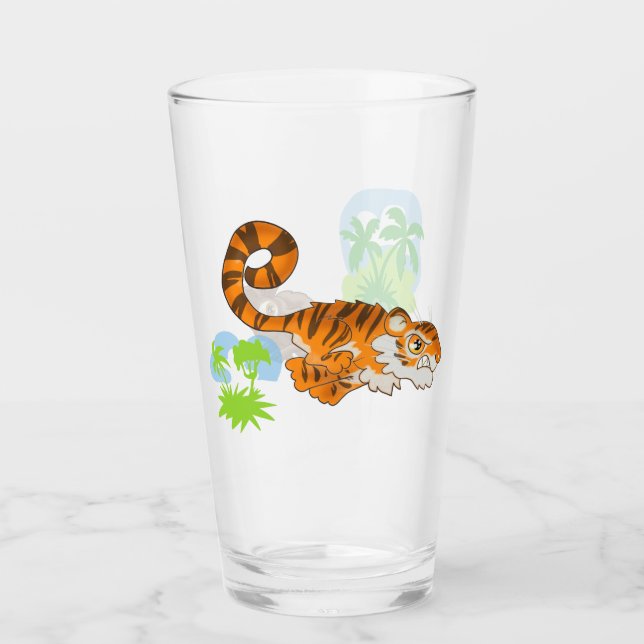 Tiger på Hunt Glaskopp (Framsida)
