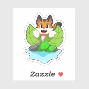 Tiger på Hunt Klistermärken