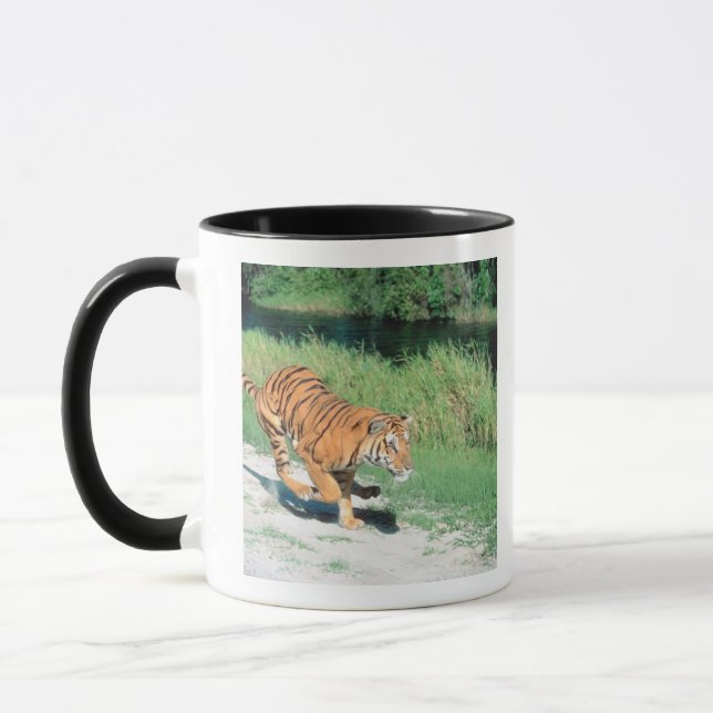 Tiger på vägen mugg (Vänster)