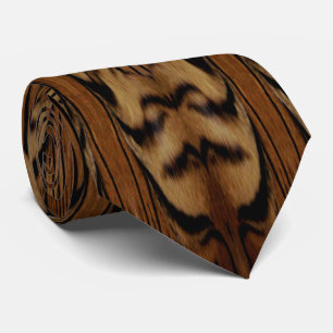 Tiger Päls Abstract Design Slips
