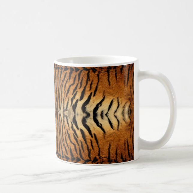 Tiger päls mönster kaffemugg (Höger)