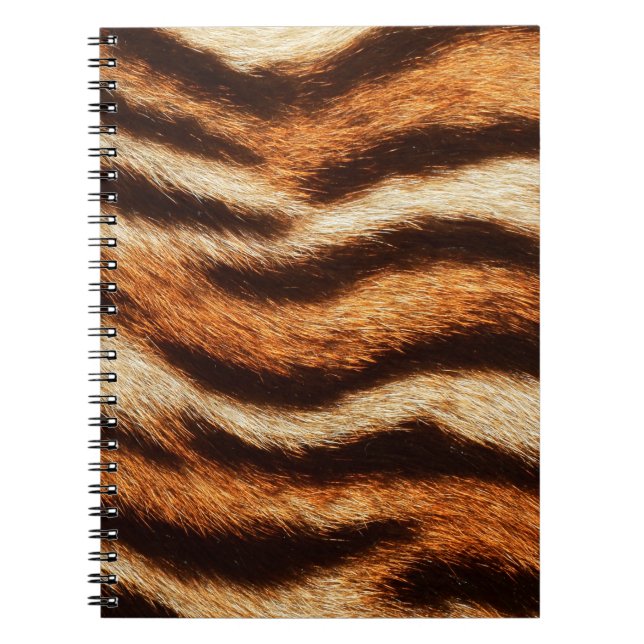 tiger päls struktur anteckningsbok (Framsidan)