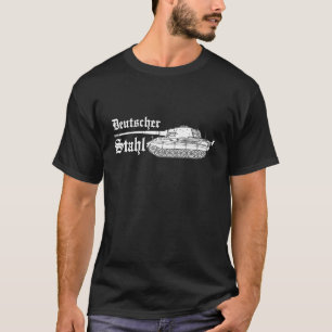 Tiger Panzer WWII Panzer Fläkt Panzerkampfwagen VI T Shirt