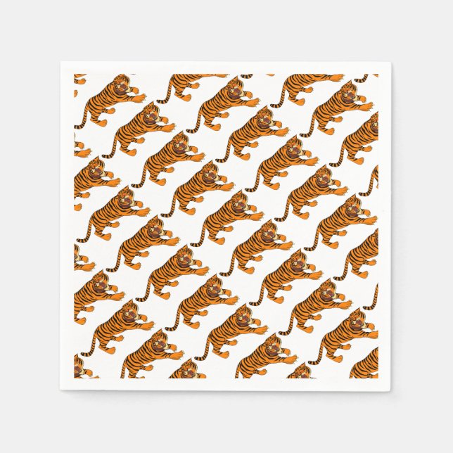 Tiger Pappersservett (Framsidan)