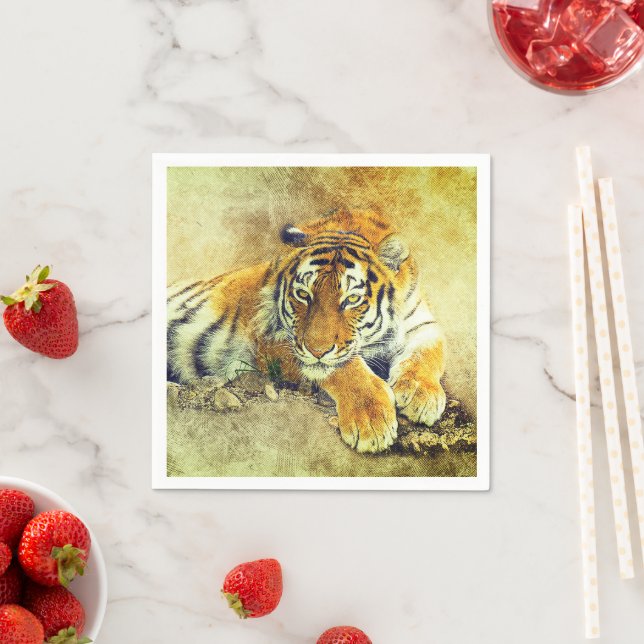 Tiger Pappersservett (Insitu)