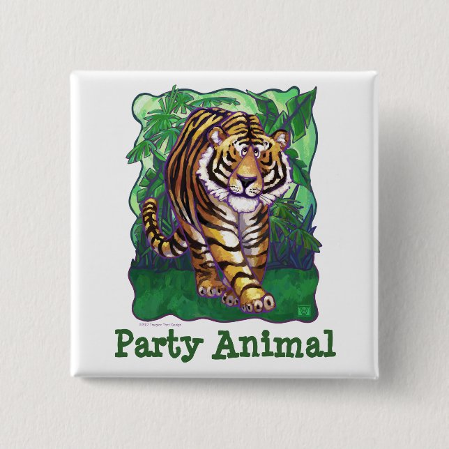Tiger Party Center Knapp (Framsida)