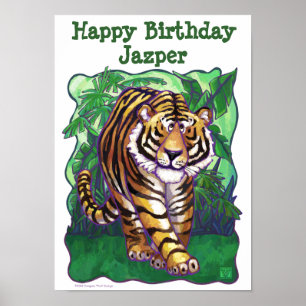 Tiger Party Center Poster