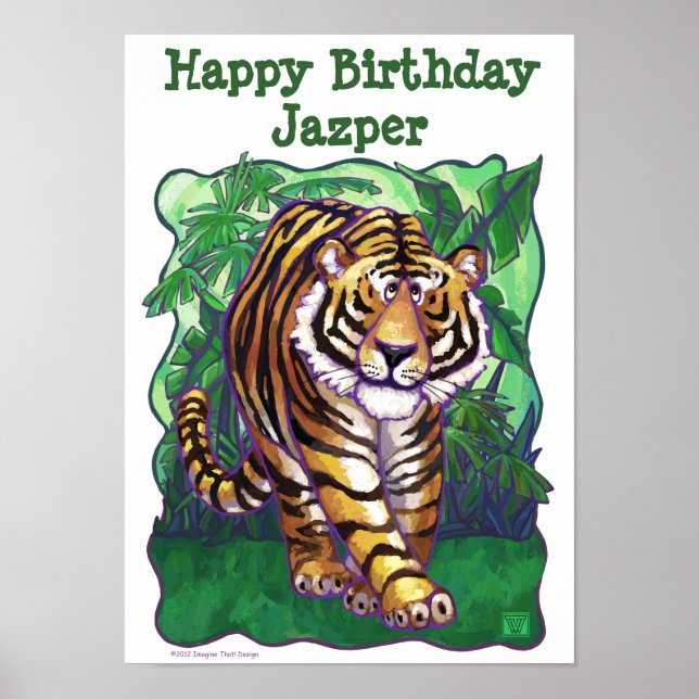 Tiger Party Center Poster (Framsidan)