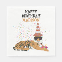 Tiger Partying - Djur med Party