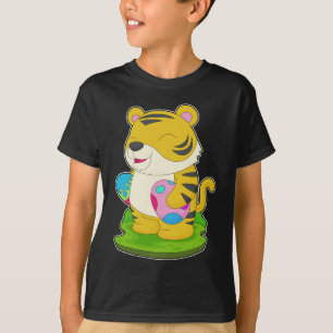 Tiger påsk påskägg t shirt