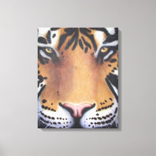 Tiger Porträtt Canvastryck