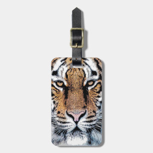 Tiger Porträtt Graphic Stil Bagagebricka
