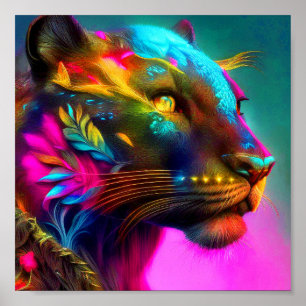 Tiger Porträtt Poster