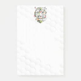 TIGER Post-It Notes - Tropiskt Mönster Block