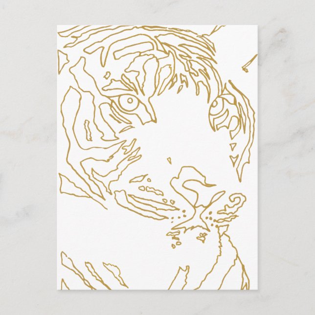 Tiger Post Vykort (Framsida)