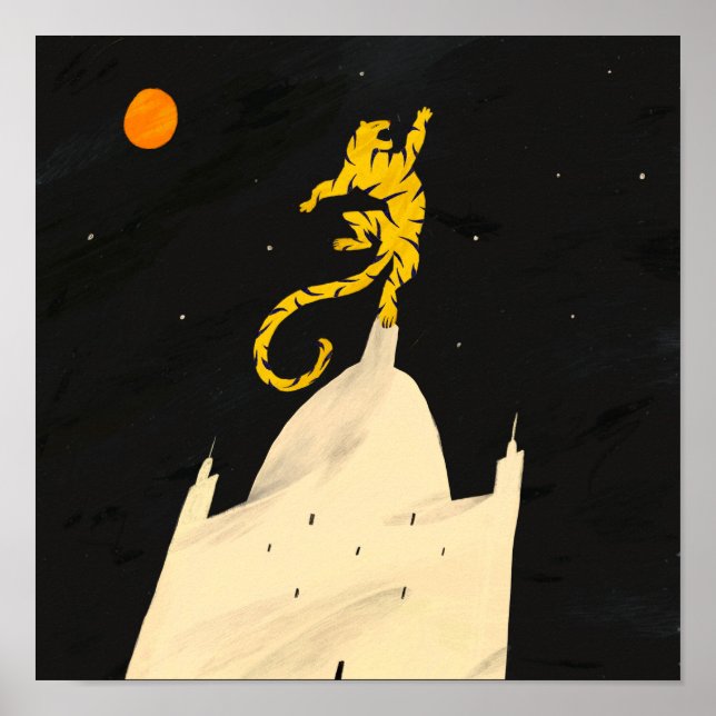 Tiger Poster (Framsidan)