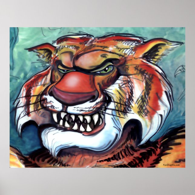 Tiger Poster (Framsidan)
