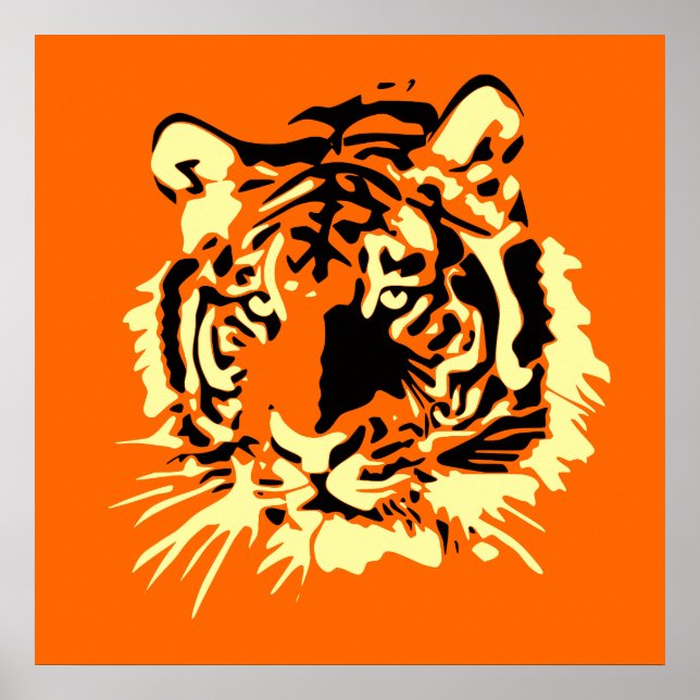 Tiger Poster (Framsidan)