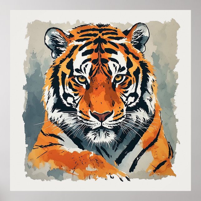 Tiger Poster (Framsidan)