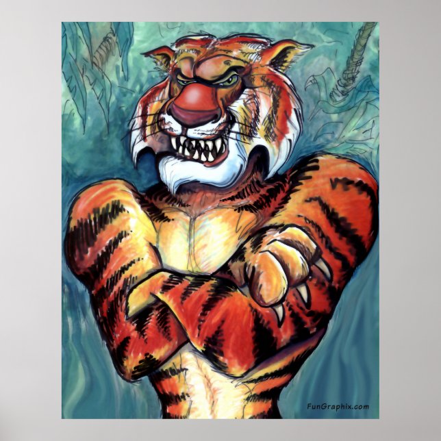 Tiger Poster (Framsidan)