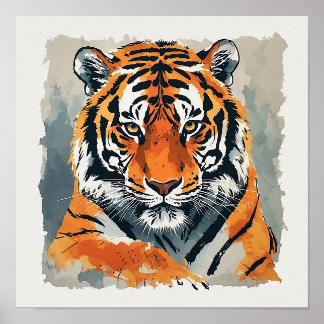 Tiger Poster (Framsidan)