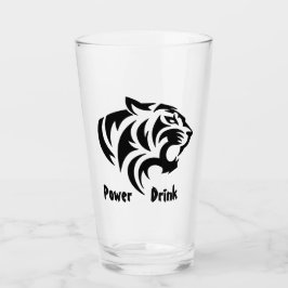 Tiger Power Drink Glaskopp