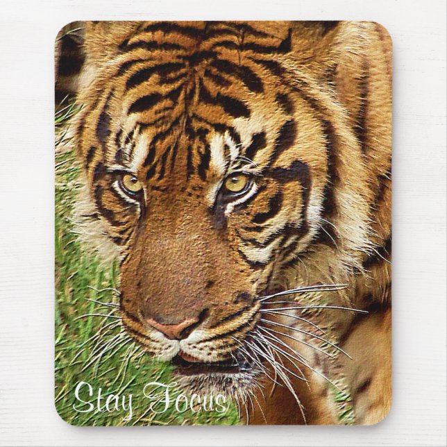 Tiger Power_ Mousepad Musmatta (Framsidan)