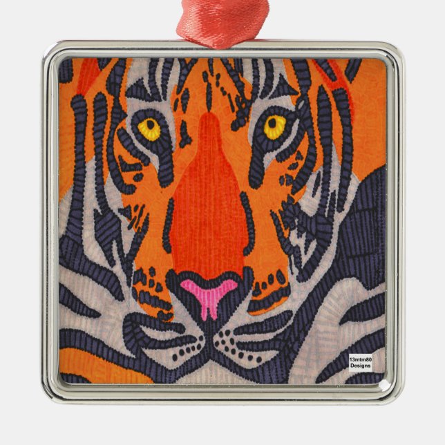 Tiger - Premium Ornament (Framsidan)