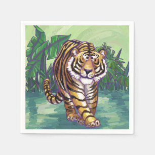 Tiger-presentationer och tillbehör pappersservett