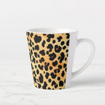 Tiger Print Coffee Mugg