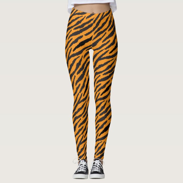 Tiger Print Leggings (Framsida)