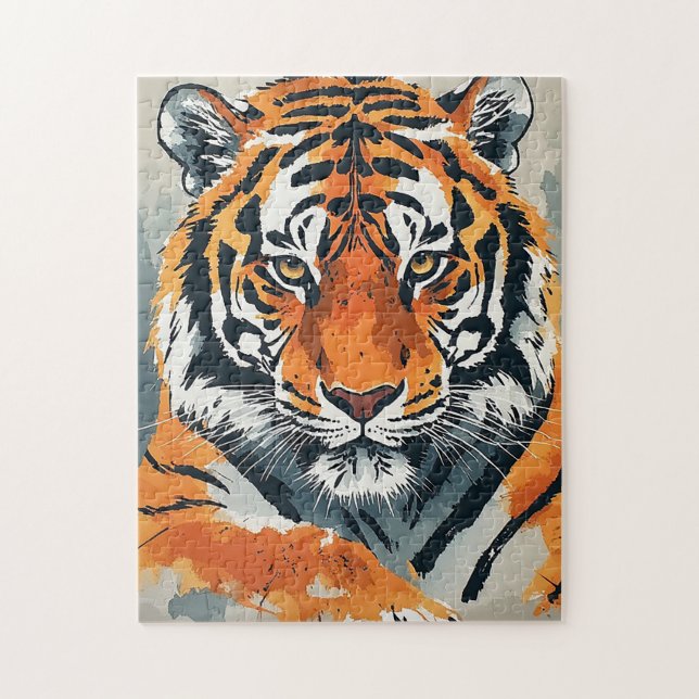 Tiger Pussel (Vertikal)