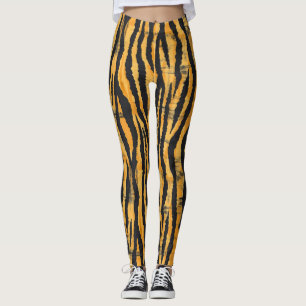 Tiger Rand Classic Mönster Leggings