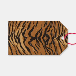 Tiger Rand for-any-Gift-Märkre Presentetikett