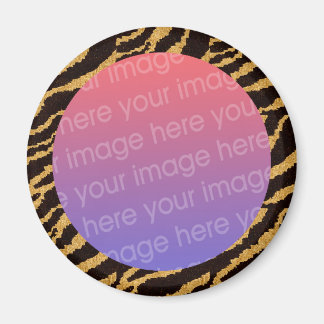 tiger rand-foto ram magnet