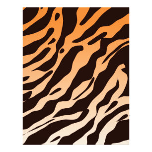 Tiger Rand Fototryck