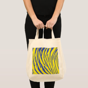 Tiger Rand Gult Blue Tygkasse