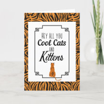 Tiger Rand Hej på er Coola Cats och Kittens