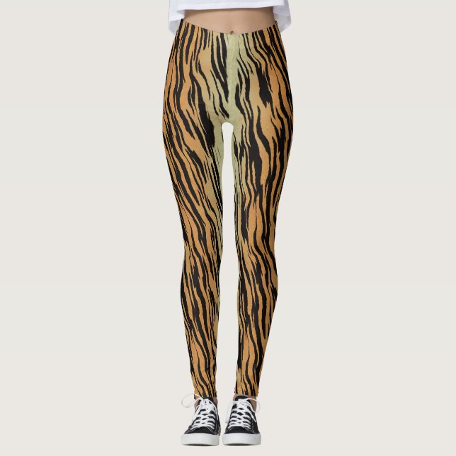 Tiger Rand Leggings (Framsida)