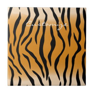 Tiger Rand Mönster Thunder_Cove Kakelplatta