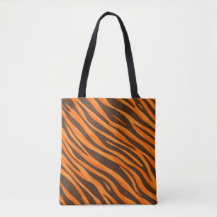 Tiger Rand Orange Tote Bag Cincinnati Ohio Tygkasse