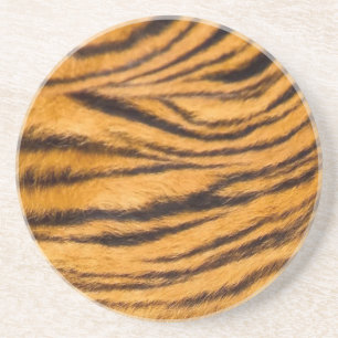 Tiger Rand Päls Black och Orange anpassar den Underlägg