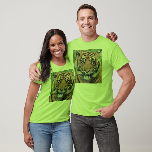 Tiger Rand Safari Jungle Cat Animal Tee Shirt (Unisex)
