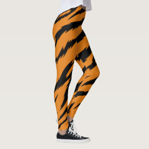 Tiger rand sömlös mönster - 2 leggings