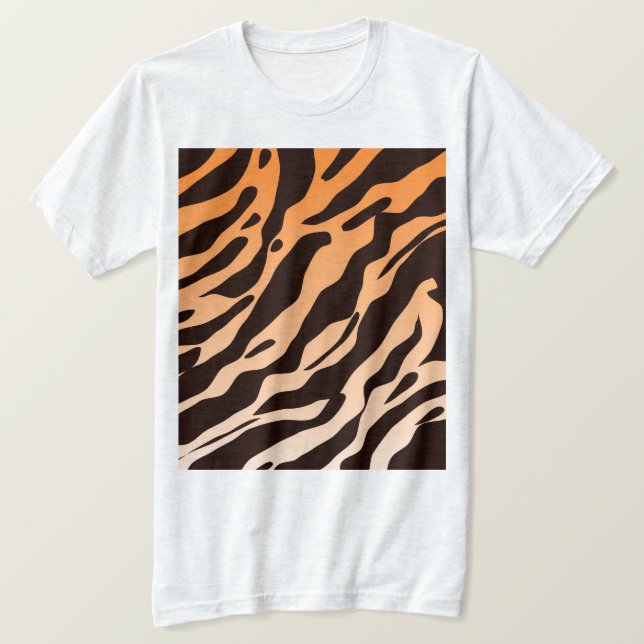 Tiger Rand T Shirt (Design framsida)